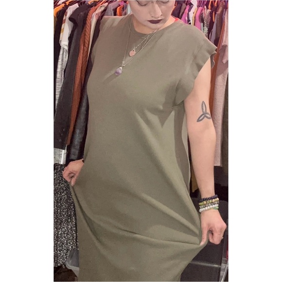 Zara Dresses & Skirts - Zara Oversized Shirt Midi Dress